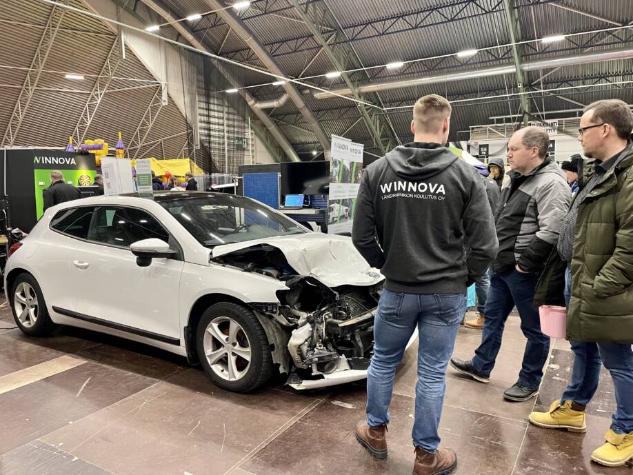 WinNovan autoala MotorShow tapahtumassa