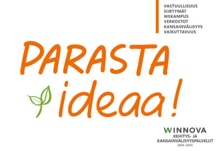 Parasta ideaa 2024-2025 kansikuva