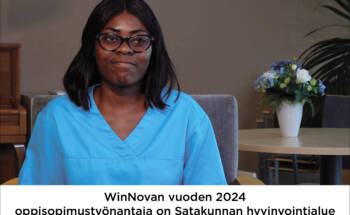 WinNova Oppisopimus - Vuoden työnantajaehdokas 2024 - Satakunnan Hyvinvointialue